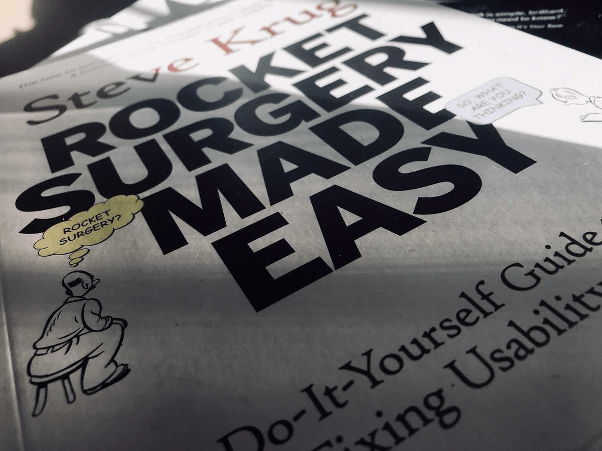 Reseña del libro “Rocket Surgery Made Easy” por Steve Krug