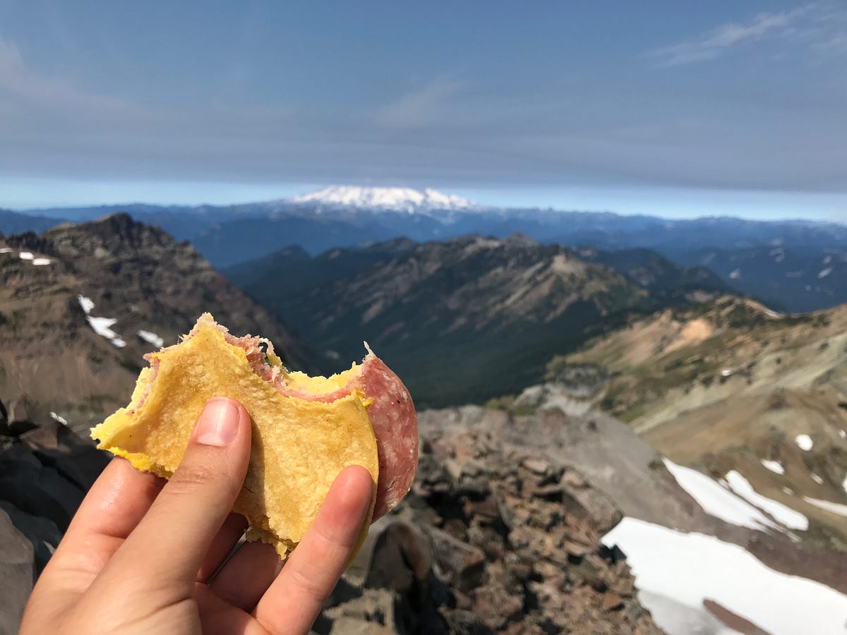 Food and cooking on a long hike. Hike to eat, and eat to hike. by