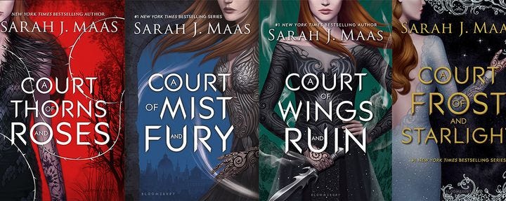 Get Sarah J. Maas Books Background
