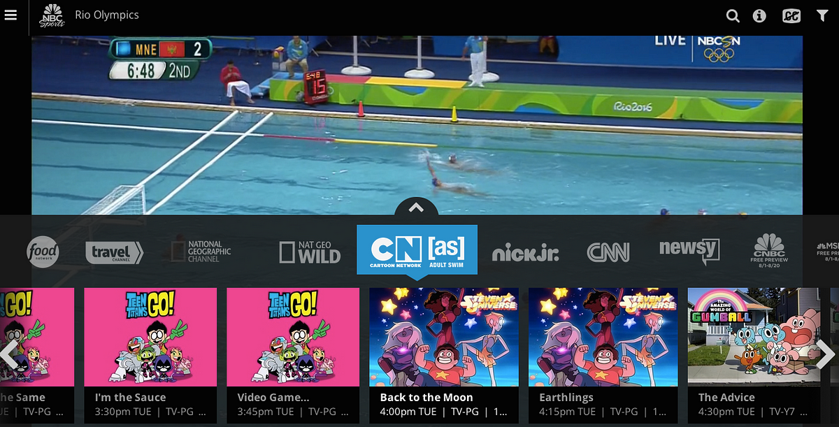 I Tried Using Sling to Watch the Olympics by Nicole Dieker The