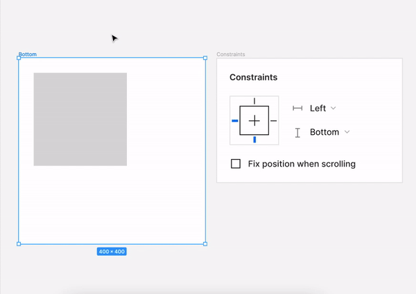 Figma-约束(Constraints)功能 Figma-约束(Constraints)功能