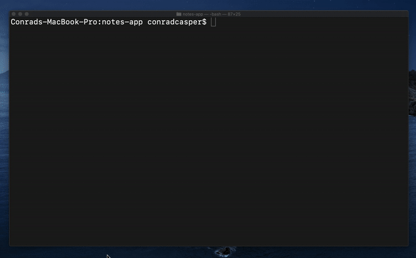 A walkthrough of my first Node.js command-line app | by Conrad Casper ...