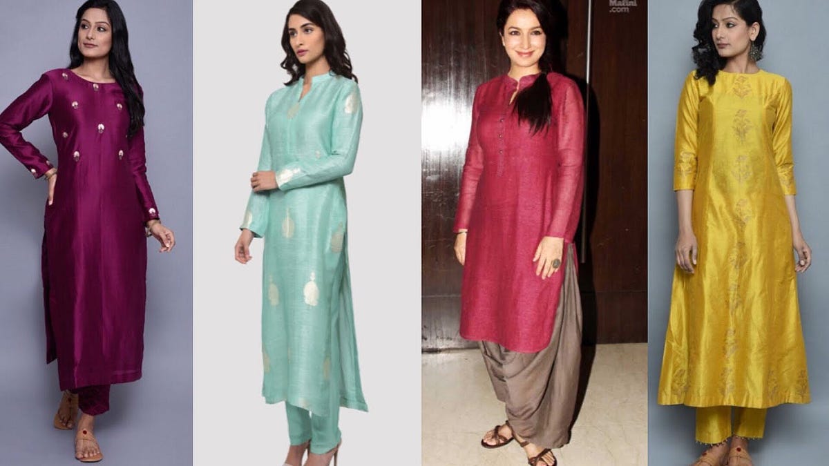 Types of Silk Kurtis That You Could 