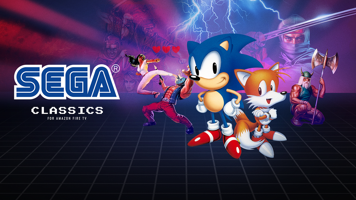 Now on Fire TV SEGA Classics. Can’t miss games just in time for the
