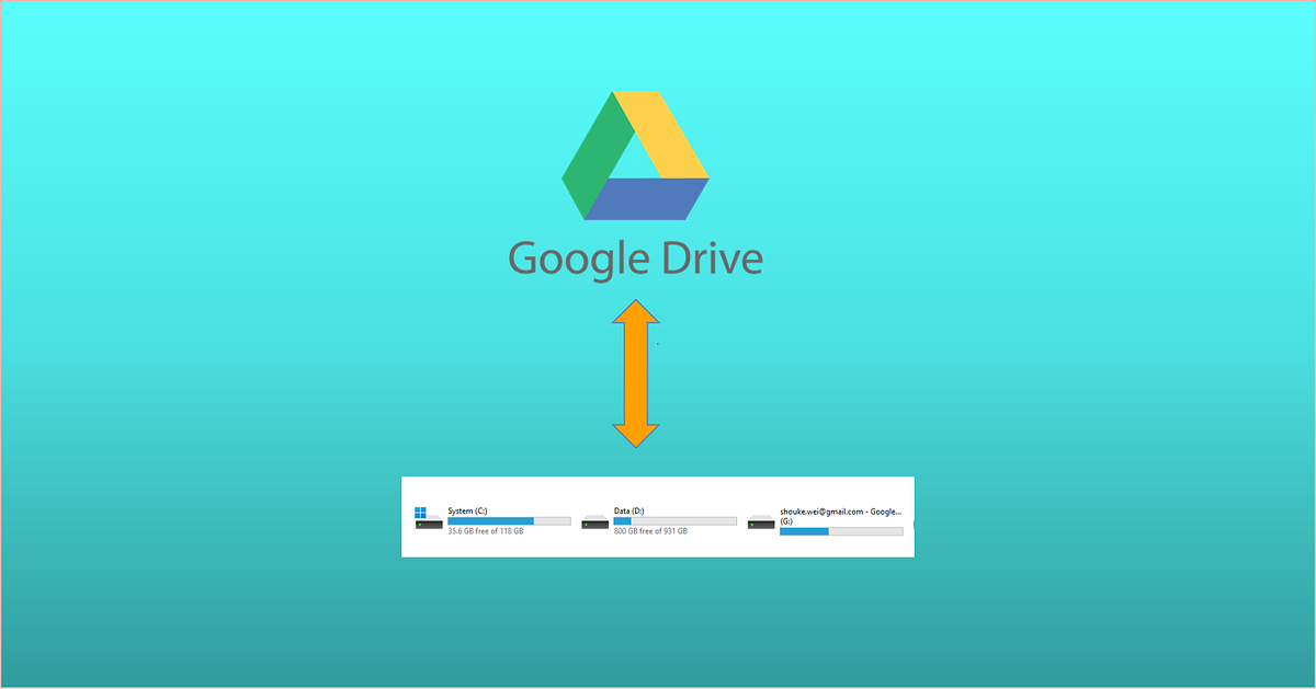 How to Easily Setup Google Drive as a Local Drive of Your Computer by