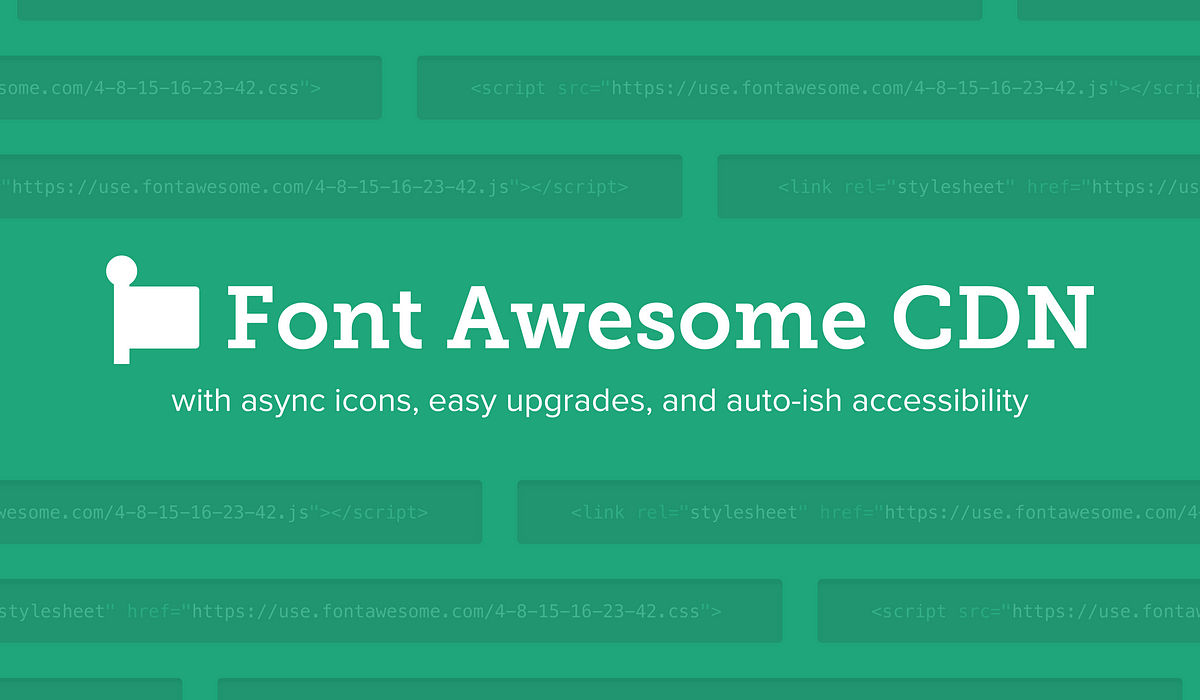 Announcing Font Awesome CDN You Know I Have One Simple Request By announcing-font-awesome-cdn-you-know-i-have-one-simple-request-by