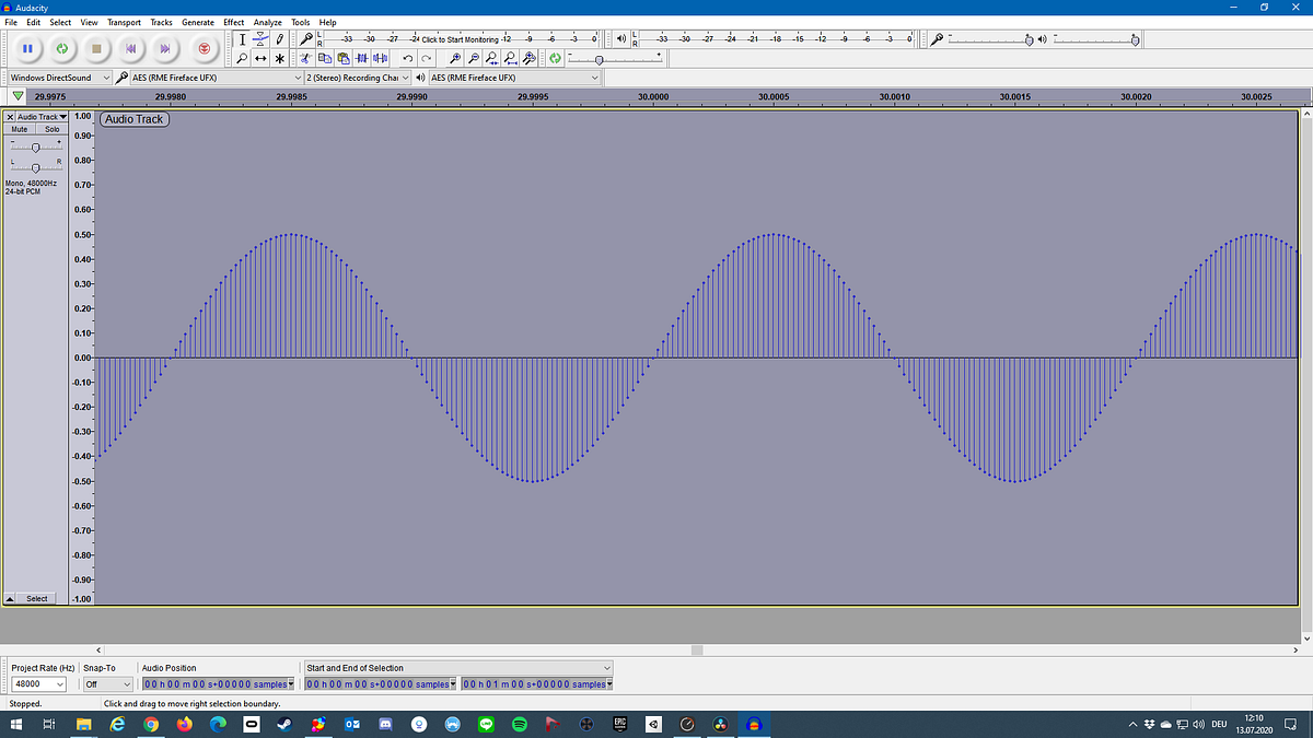 Sample Rate & Your Game Medium