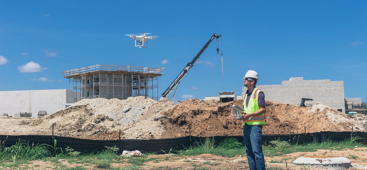 Drones In Construction Improving Commercial Inspections And Jobsite 