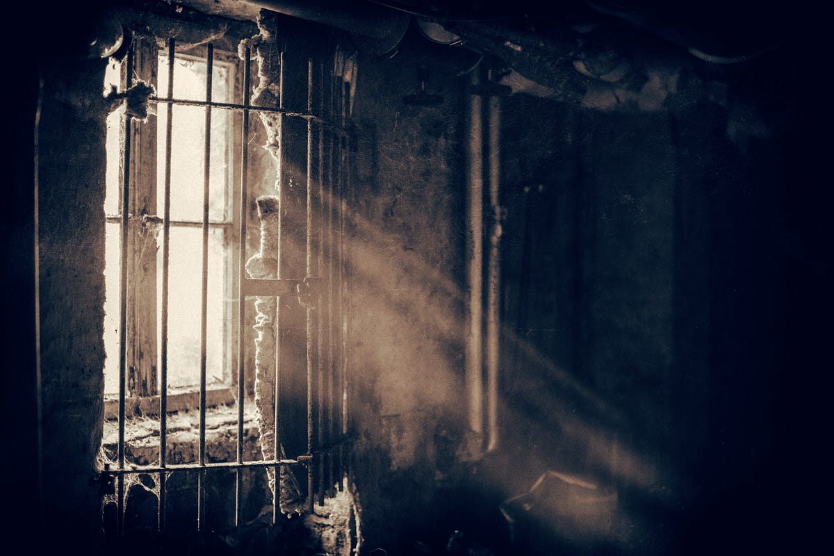 The Condemned Man and His Guests. Whenever you have to face the reality ...