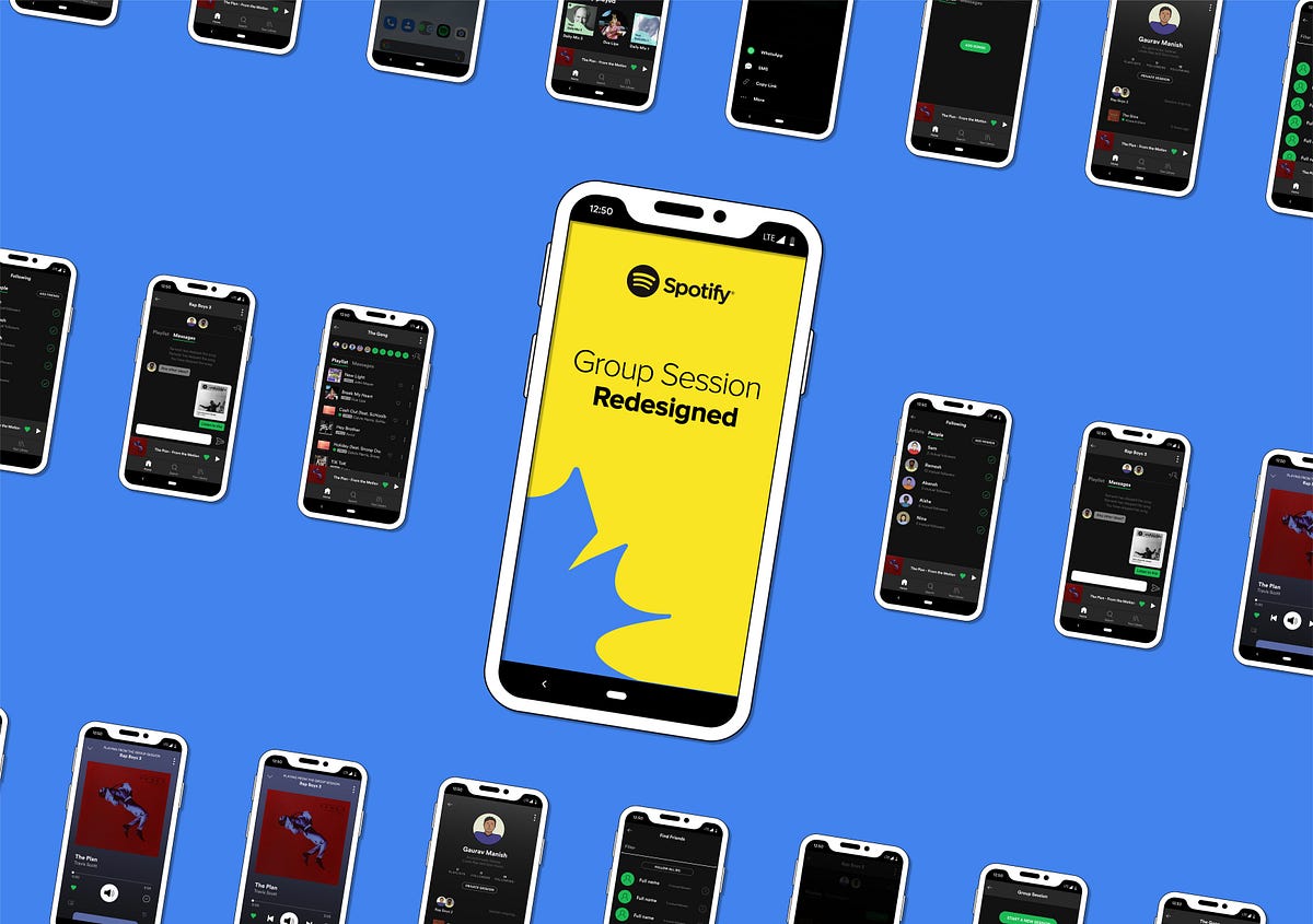 Redesigning The Group Session Feature In Spotify By Gowtham Magesh Ux Planet