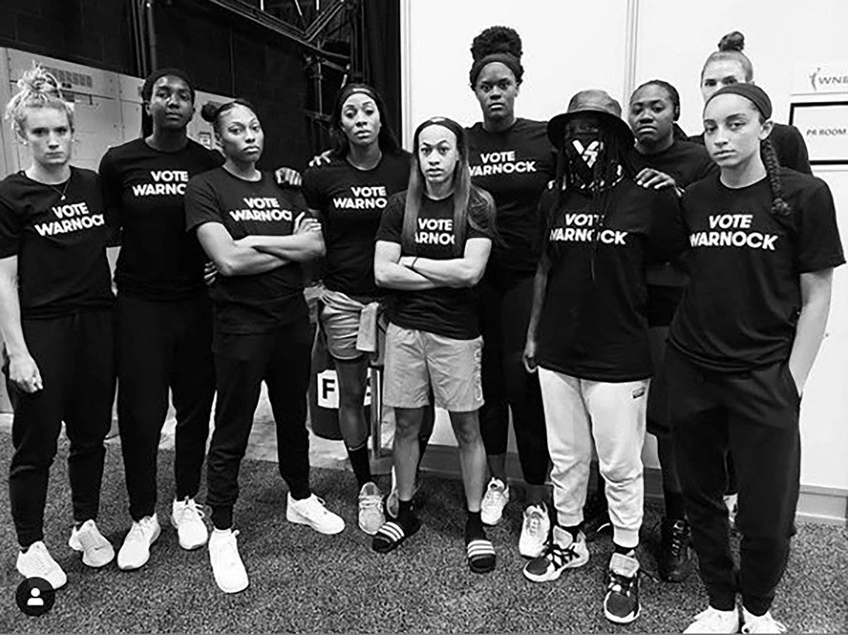 The Atlanta Dream Gave Us Raphael Warnock by Will Leitch Dec, 2022