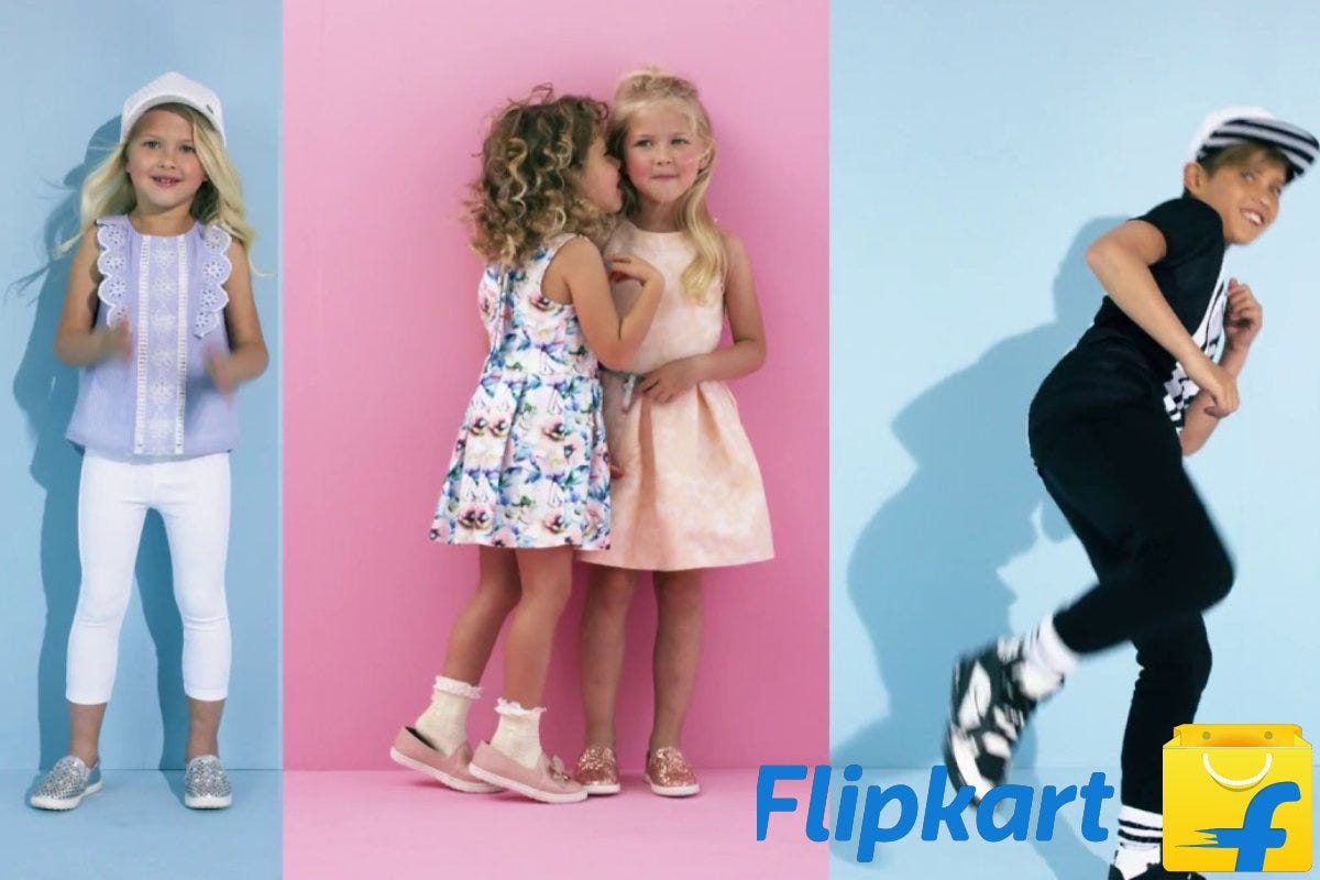 flipkart offers kids wear