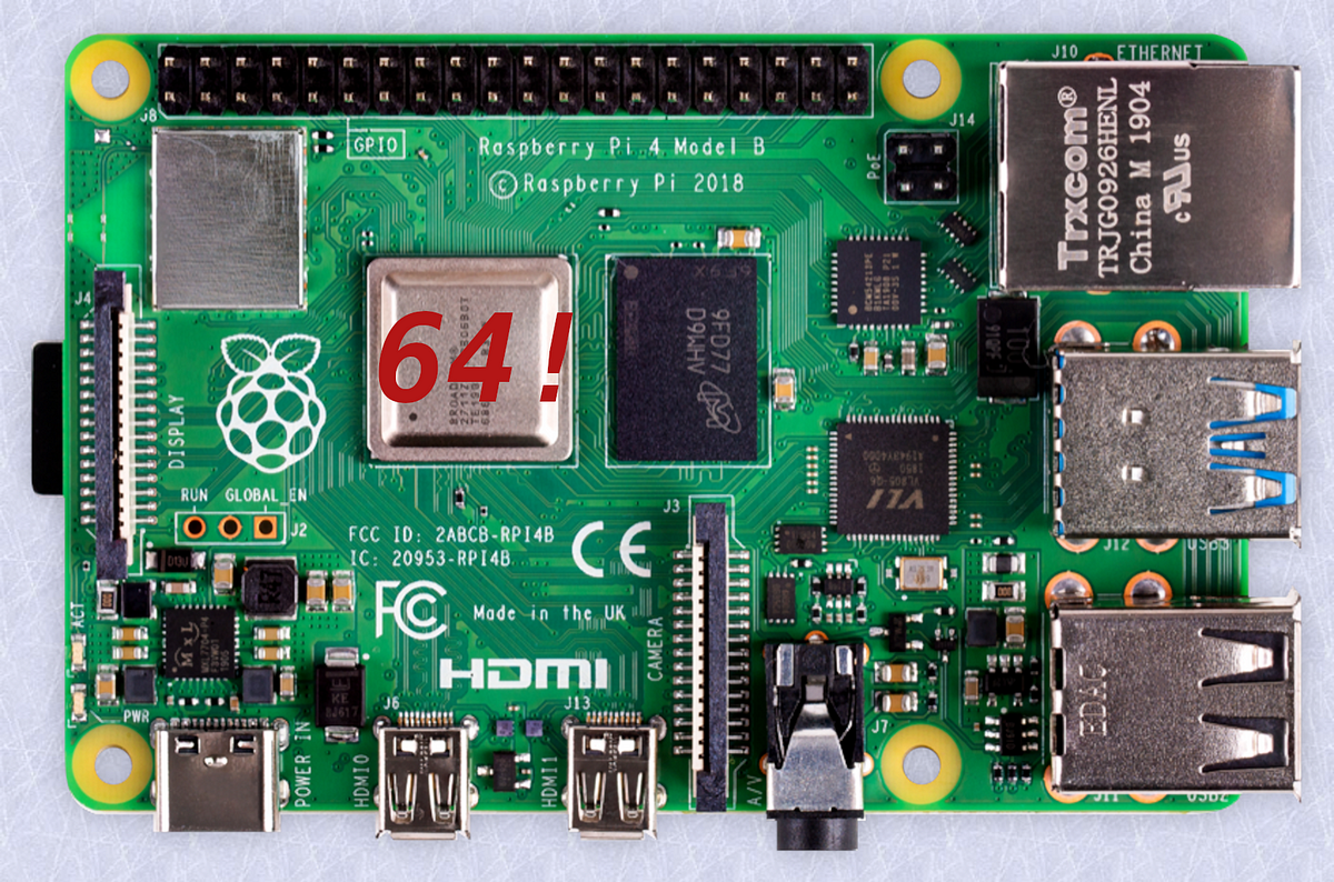 How to Make Your Raspberry Pi  4 Faster with a 64 Bit 