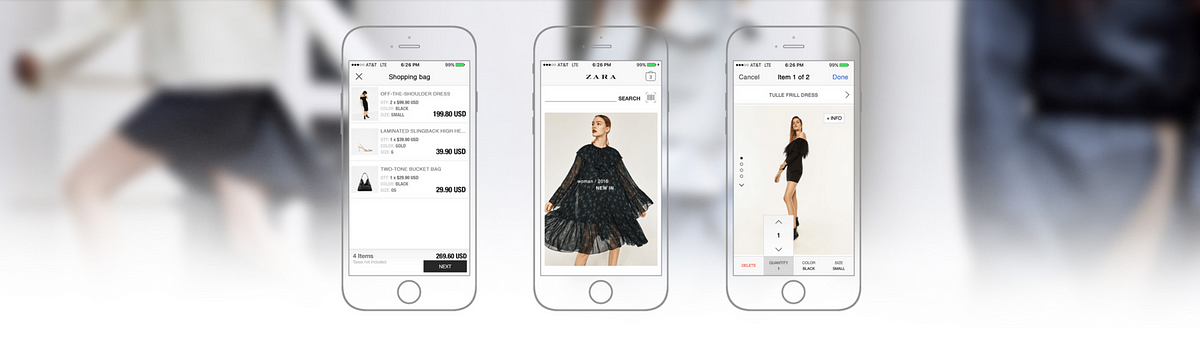 Zara: A Usability Case Study. Zara is one of my favorite clothing… | by  William Ng | UX Collective
