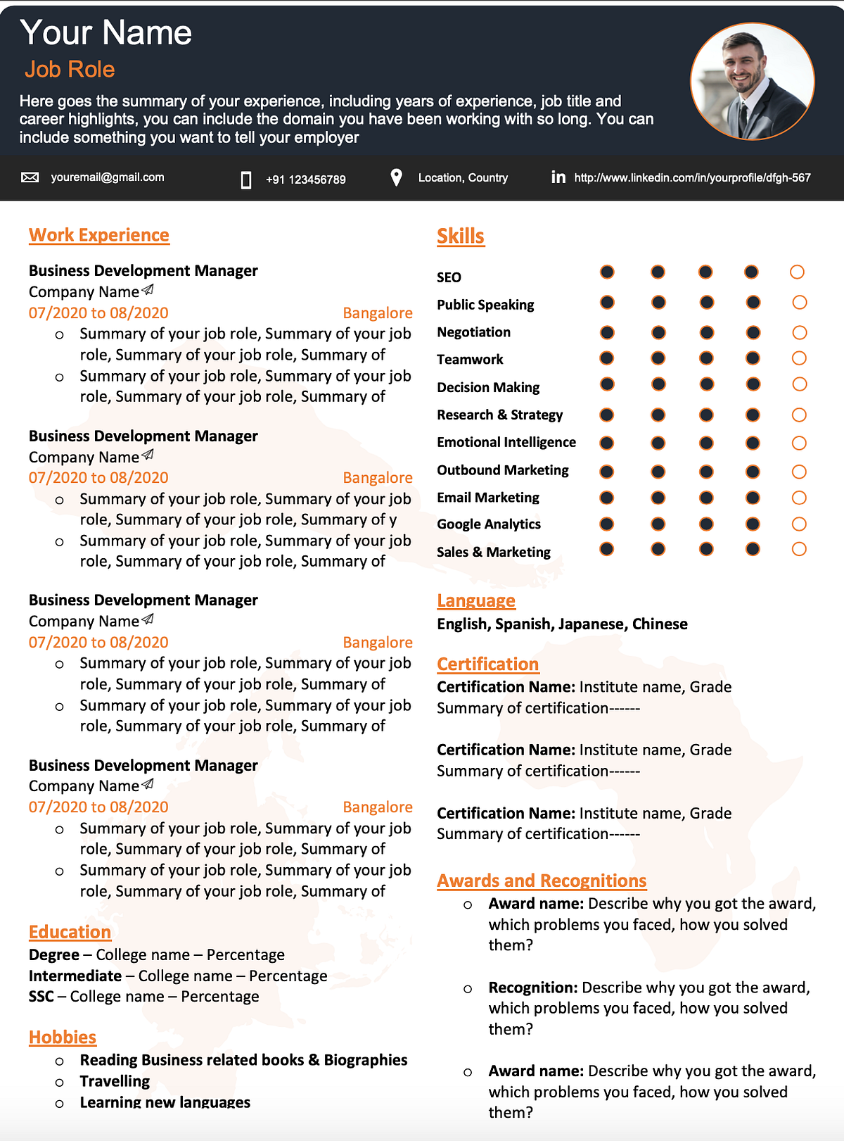 Create JobHunting Resume in 3 Easy Steps by Chanchala Gorale 10X