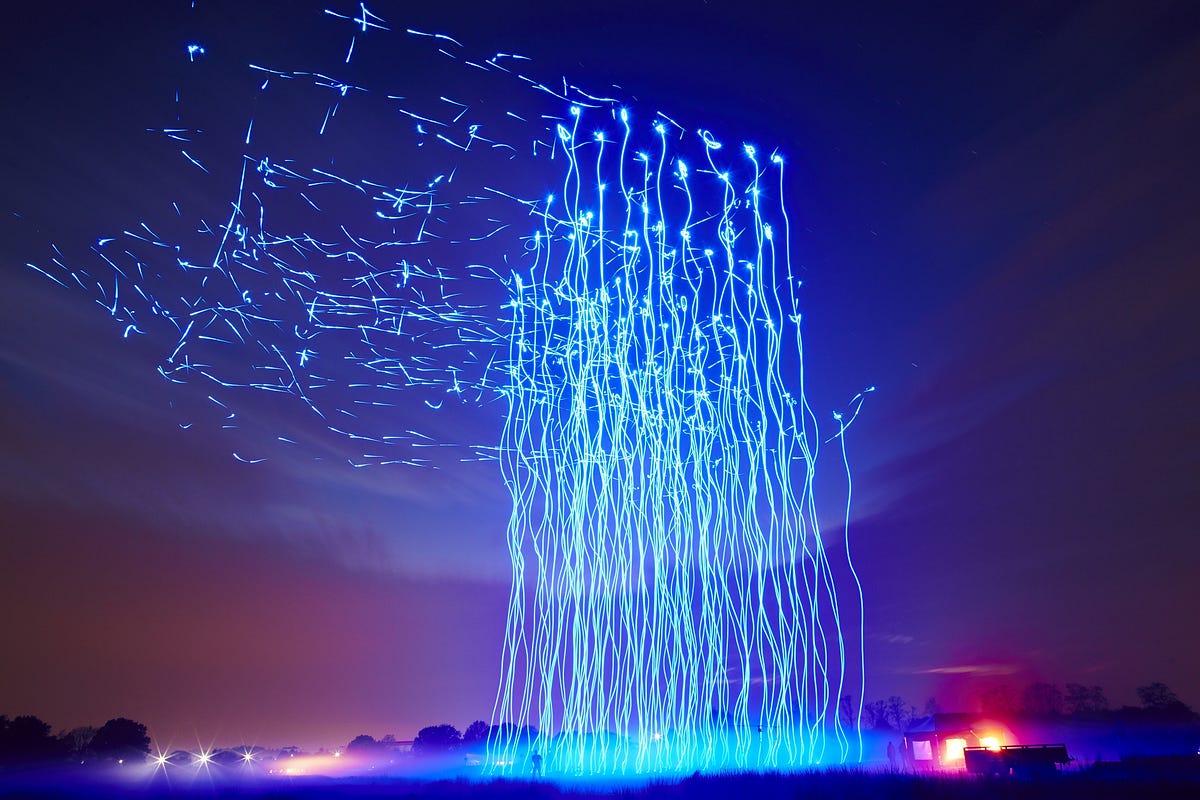 Drone Light Shows “Better in Every Way” Than Fireworks