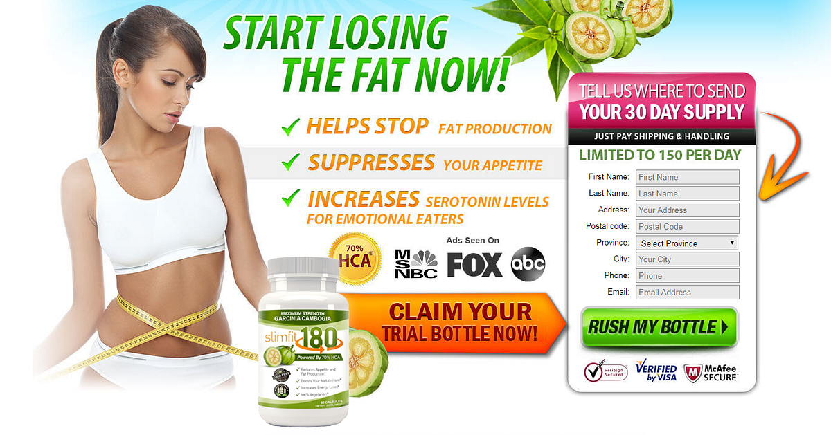 Slim Fit 180100 Advanced Weight Loss Supplement by Official Slim