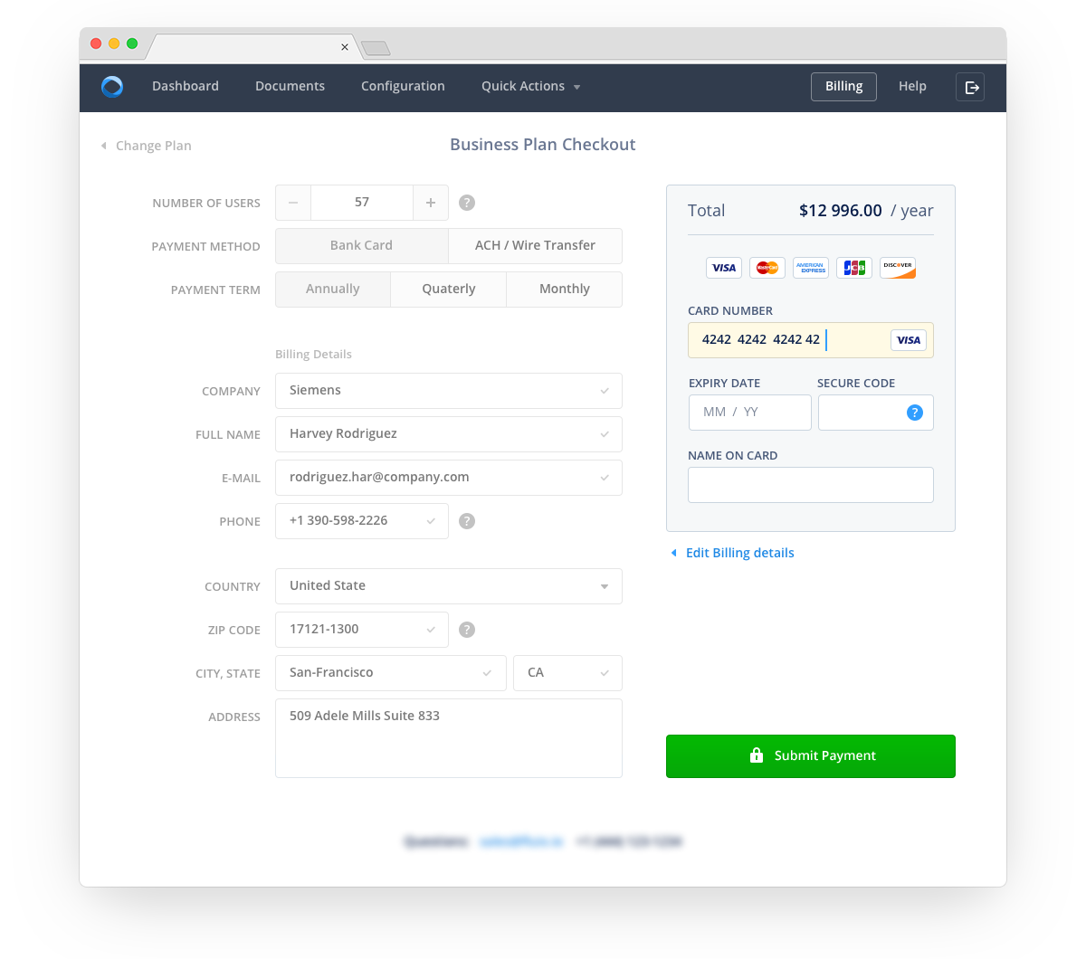 Checkout Form Bank Card Details Part 2 By Dko Ux Planet