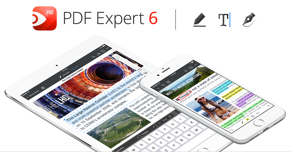 how edit document in pdf expert by readdle