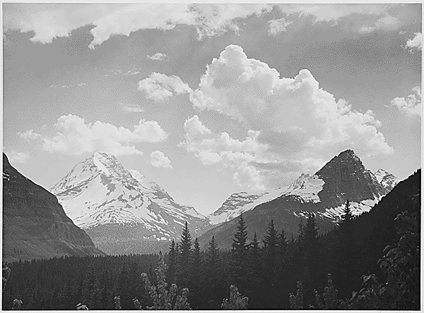 Ansel Adams landscape
