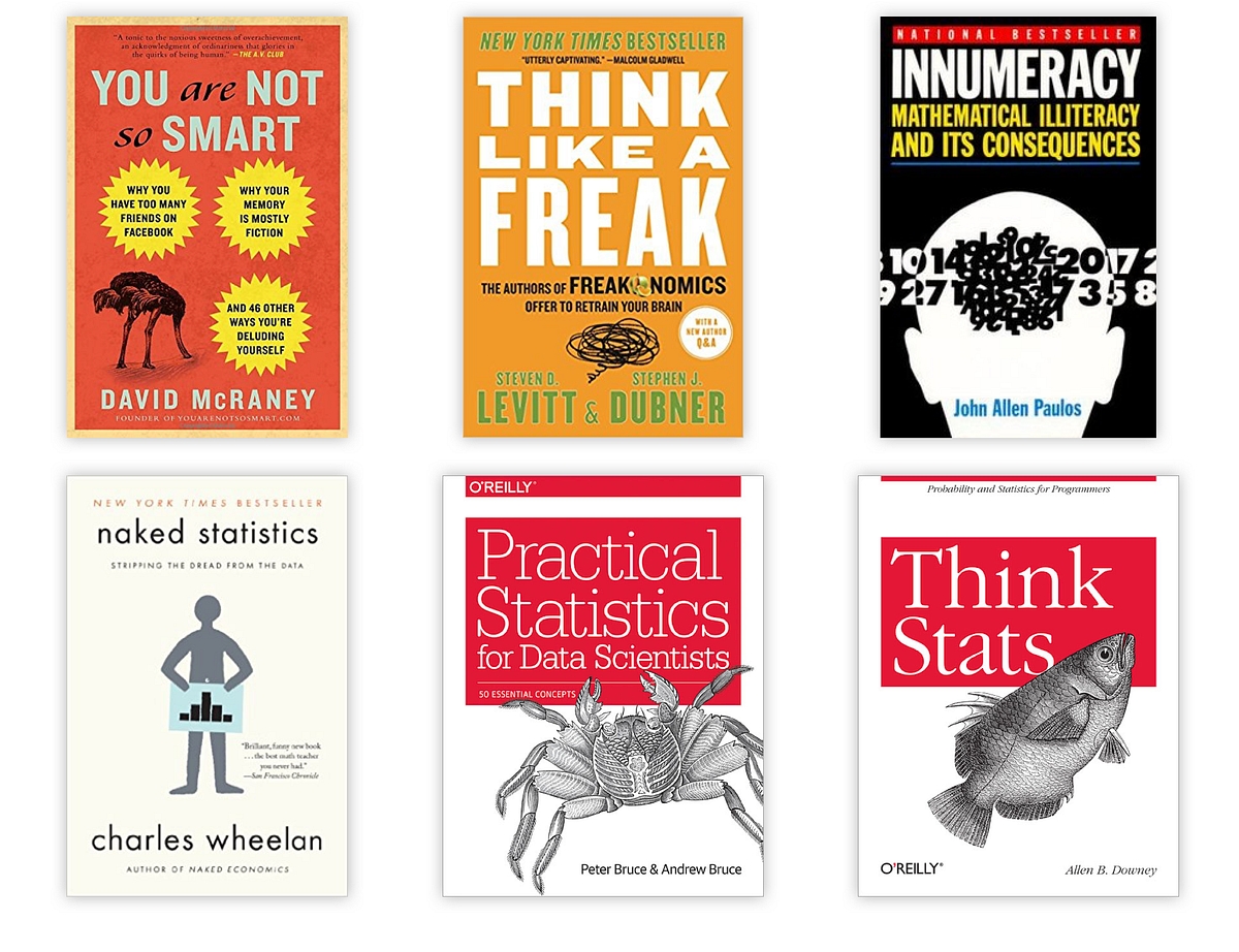 Aspiring Data Scientists Start To Learn Statistics With These 6 Books By Tomi Mester Medium