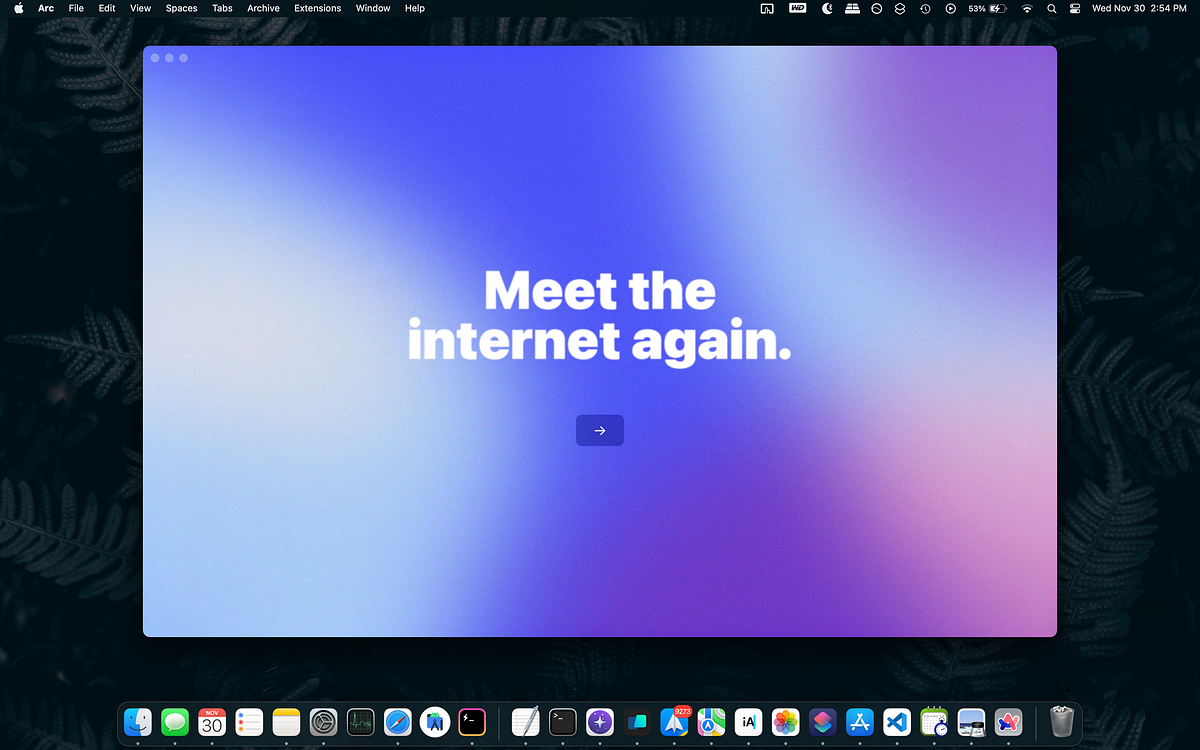 I Tried The Arc Browser, And It’s Fantastic… by Andrew Zuo Dec