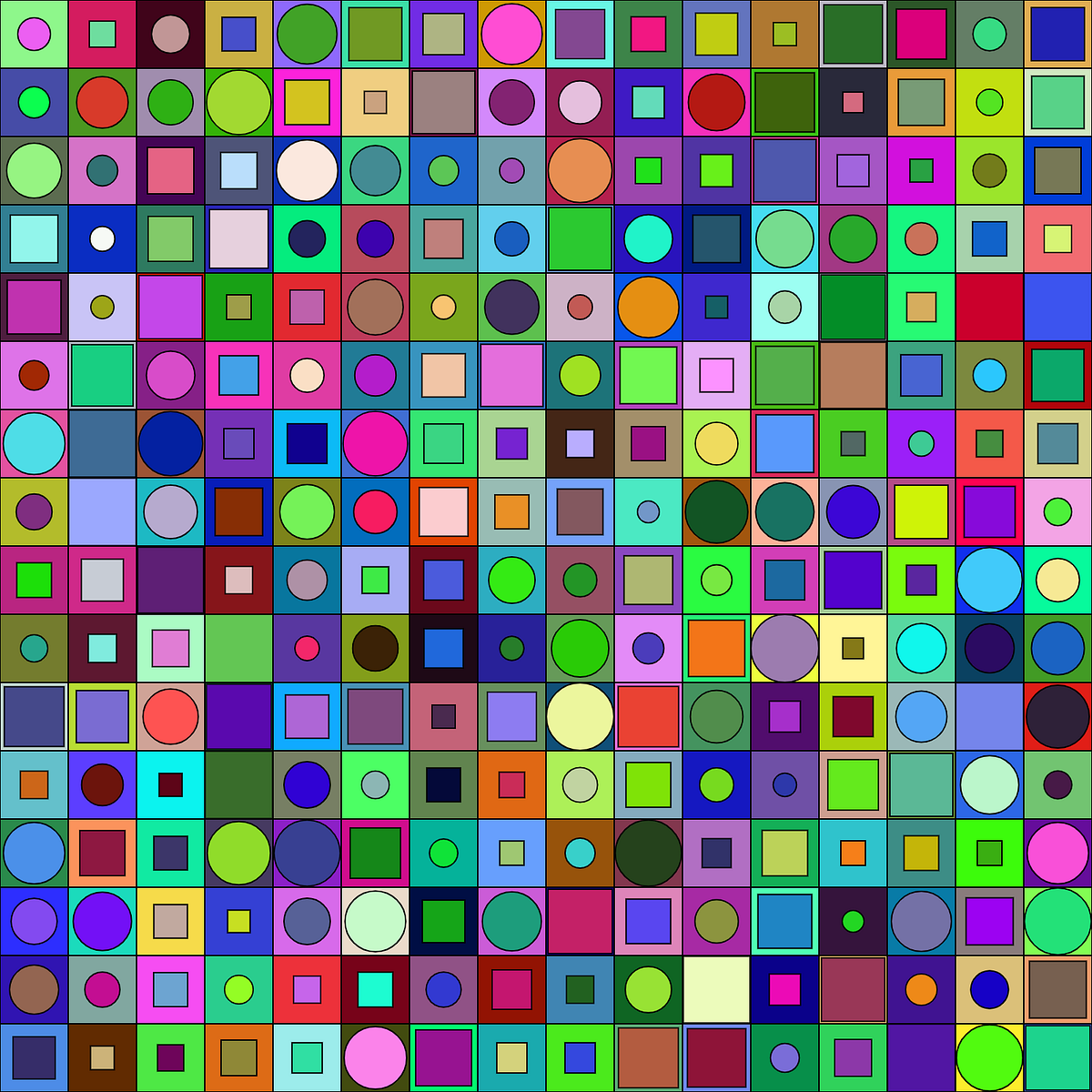 Basic p5.js create processing art | by easywebsify | Dec, 2022 | Level ...