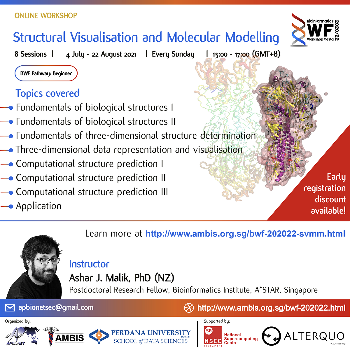 Bioinformatics Fiesta (BWF) 2020/22 — Structural Visualisation