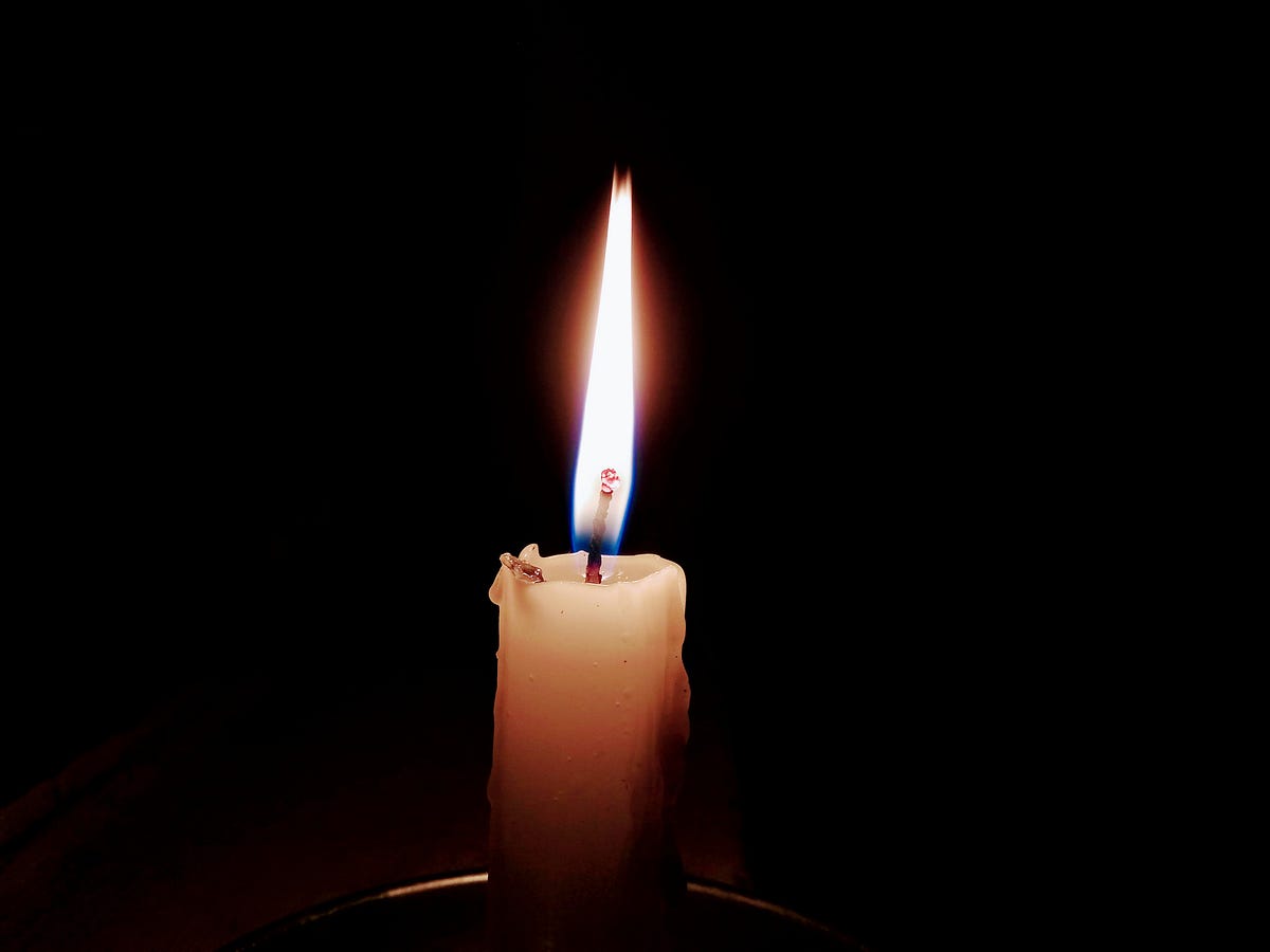If This Candle is Lit, Someone is Saying Goodbye. by Robert Sedam