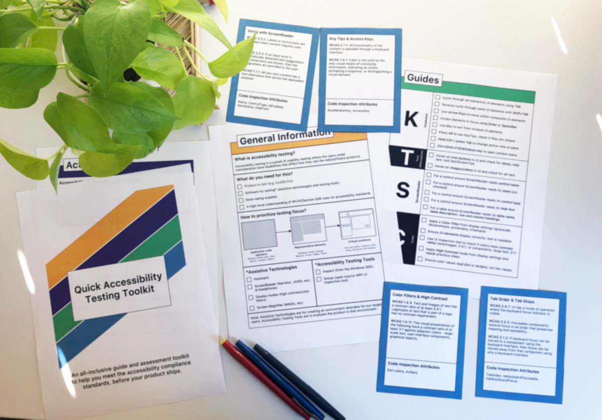 Accessibility testing toolkit for desktop applications by Amoli UX