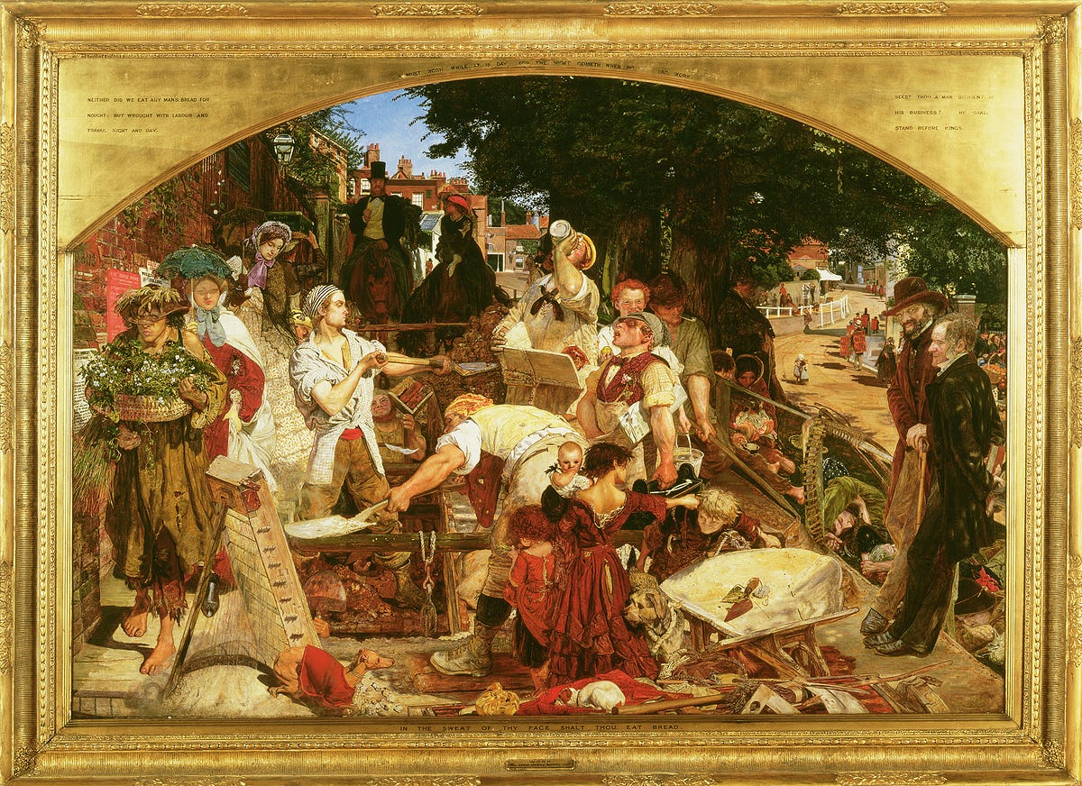 Ford Madox Brown's labour creates a masterpiece | by National Gallery of  Australia | National Gallery of Australia | Medium