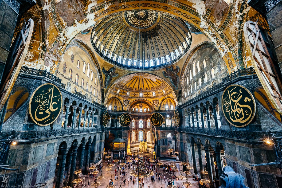 Hagia Sophia, 'The Holy Wisdom', a basilica, mosque or museum ...