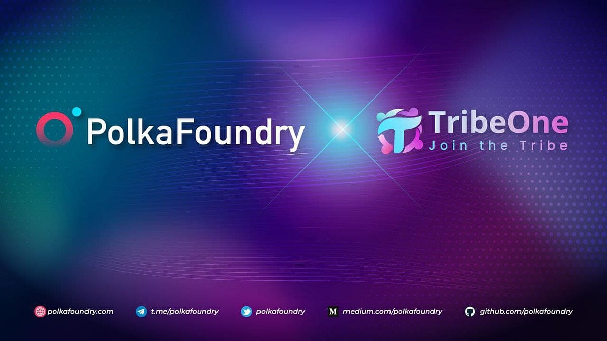 TribeOne to Build AI-Powered NFT and DeFi Funding Services on PolkaFoundry