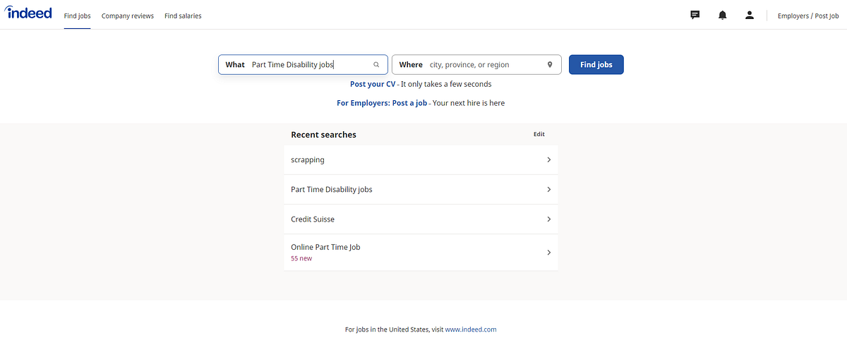 Python Scraping Find Company Name And Job Title From Id indeed 