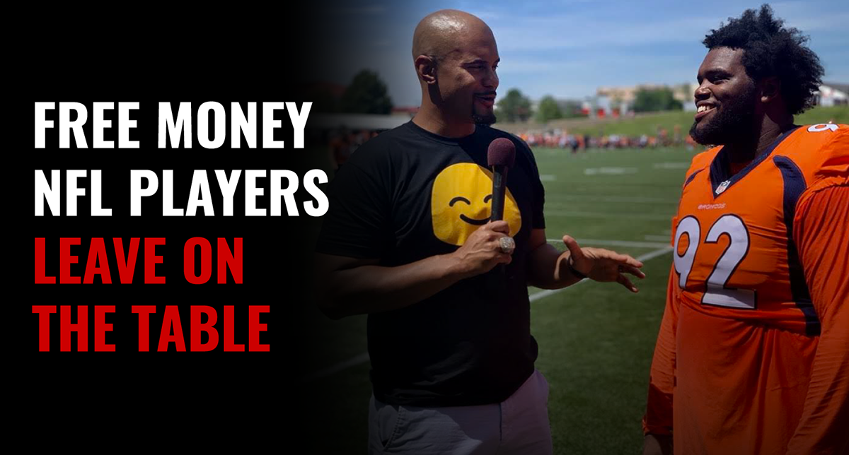 Free Money Nfl Players Leave On The Table Ryan Harris Medium