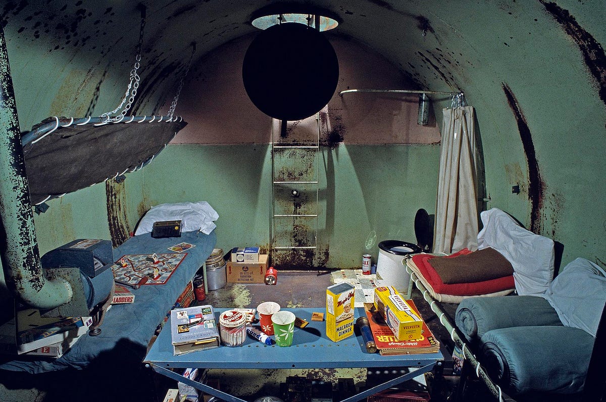 These pictures show how cozy fallout shelters were perfect for the 1950s  nuclear family | by Rian Dundon | Timeline