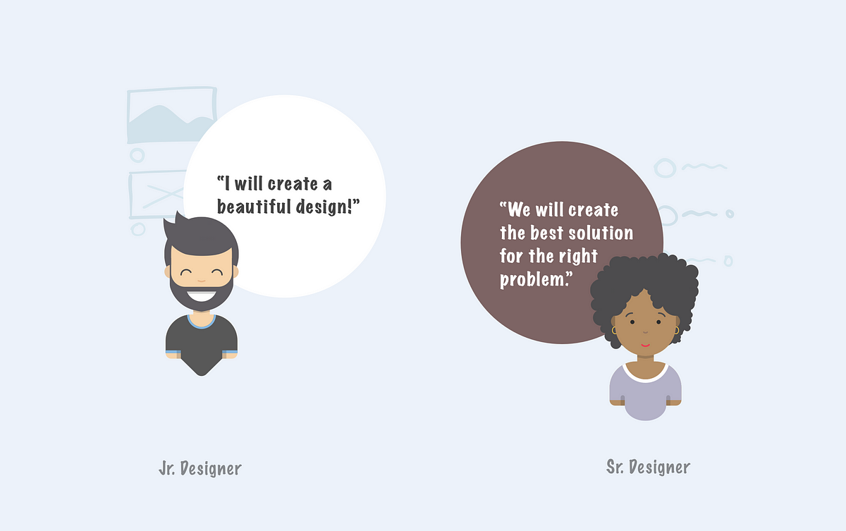 Designing a chair: A story about Junior vs. Senior Designers. | by Stan Reimgen | UX Collective