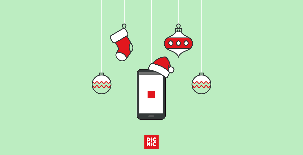 Making our apps festive with Christmas decorations