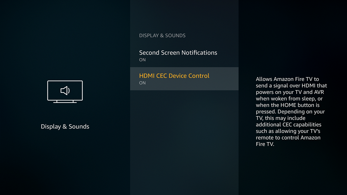 fire tv disable sleep