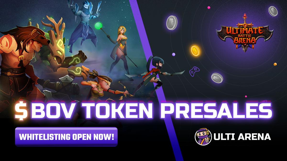 How To Participate In Bov Token Presales Ultimate Battle Arena Uba Play 2 Earn P2e By Ulti Arena Jan 2022 Medium