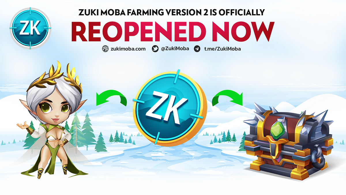 🌐ZUKI MOBA FARMING VERSION 2 is officially REOPENED now