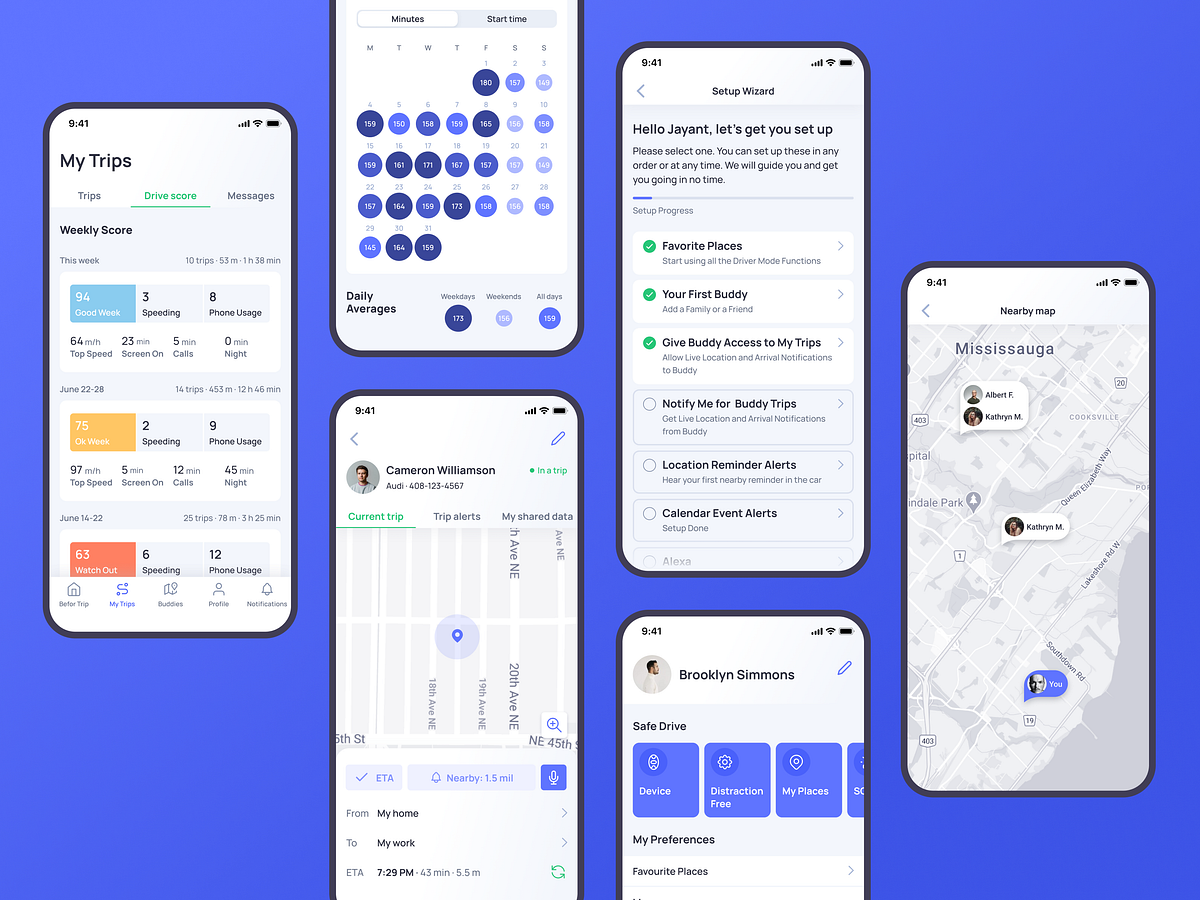Case Study: Otozen. Mobile Application Design for Safe Driving