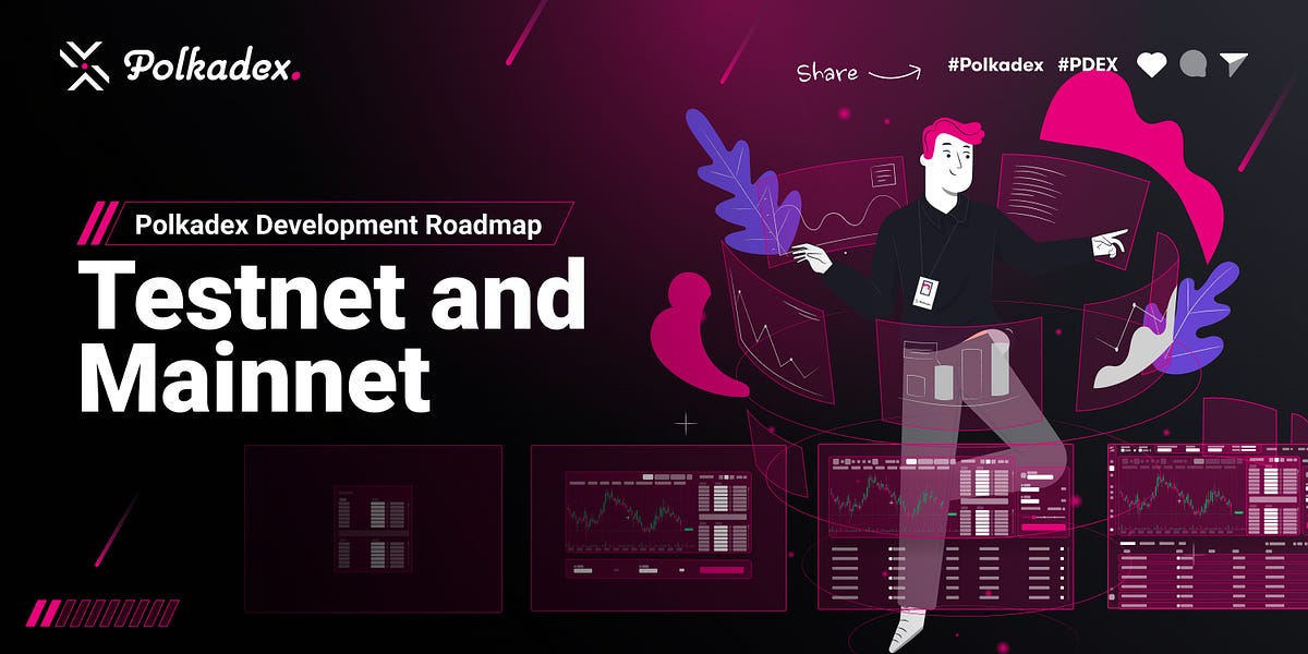 Polkadex Development Roadmap: Testnet and Mainnet