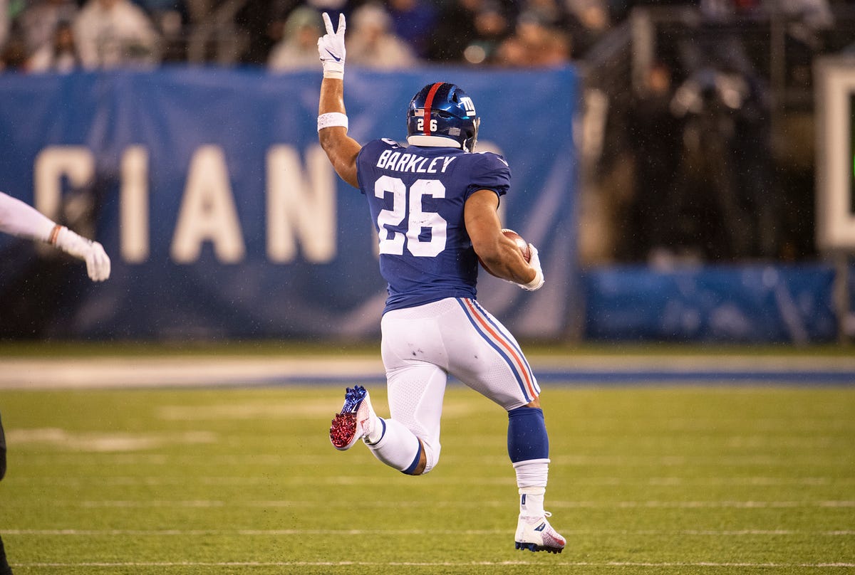 New York Giants’ running back Saquon Barkley has announced that he will be ...