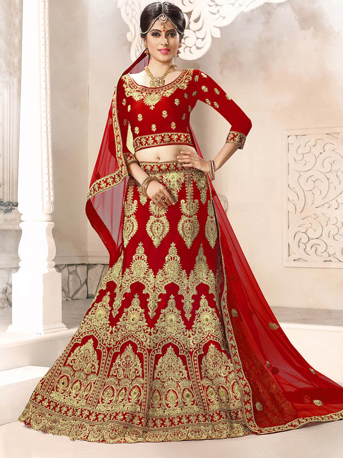 ladies long lehenga