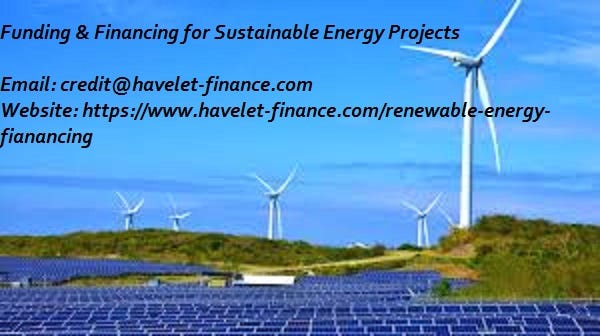 Funding & Financing for Sustainable Energy Projects