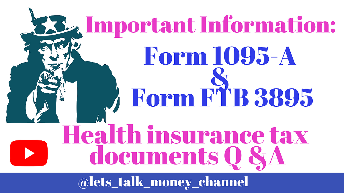 Irs Form 1095 Form Ftb 35 And Your Health Insurance Subsidy By Diana Polyakov Medium