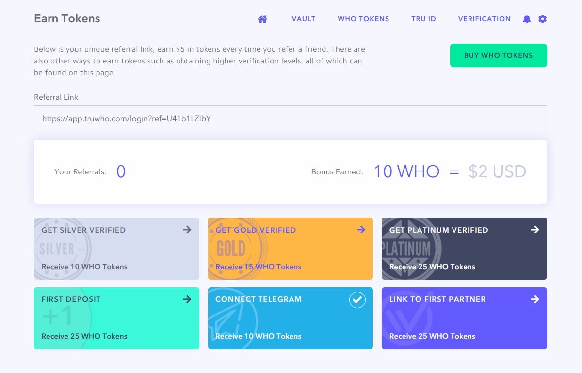 Truwho Ico Who Token How To Get Free Who Tokens Bonus By Surekha Jadhav Medium medium