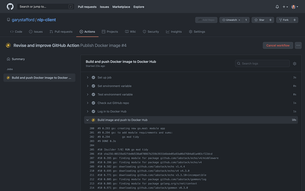 Continuous Integration And Deployment Of Docker Images Using GitHub ...