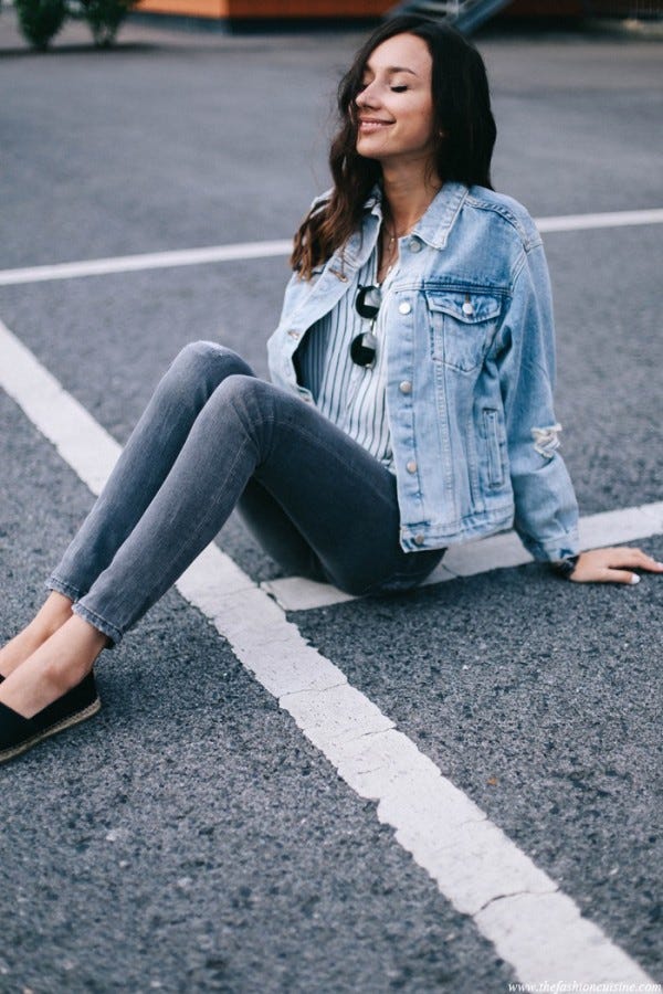 chic denim jacket